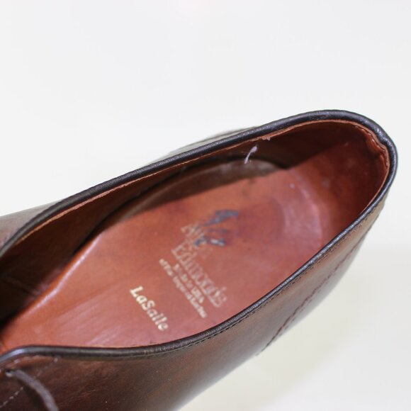 Allen Edmonds LaSalle Split Toe Leather Oxford Shoes Mens (US 12/EU 45.5)